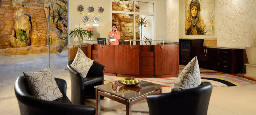 Naama Bay Hotel & Resort Sharm el Sheikh Esterno foto The lobby of the hotel